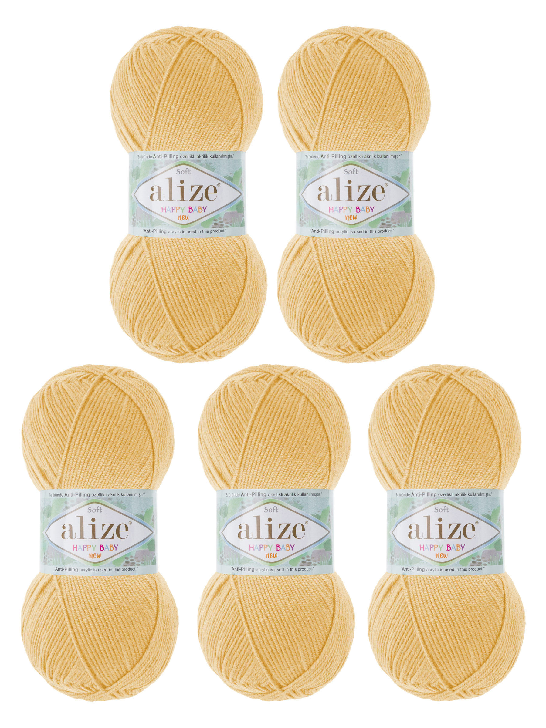 Пряжа для вязания Детская Alize 100г 320м 5шт - фото 6
