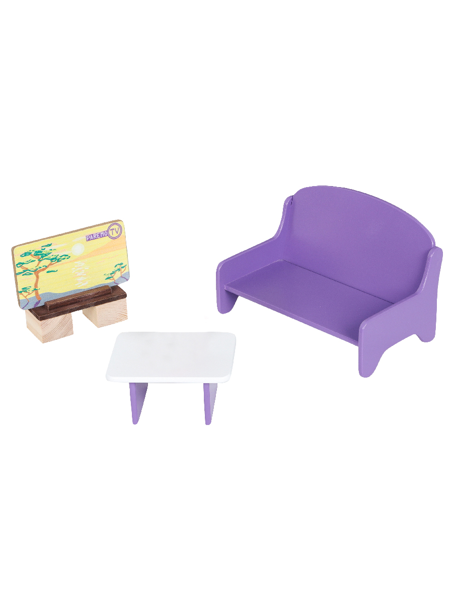 Домик для кукол PAREMO 135 см с мебелью PD316 - фото 18