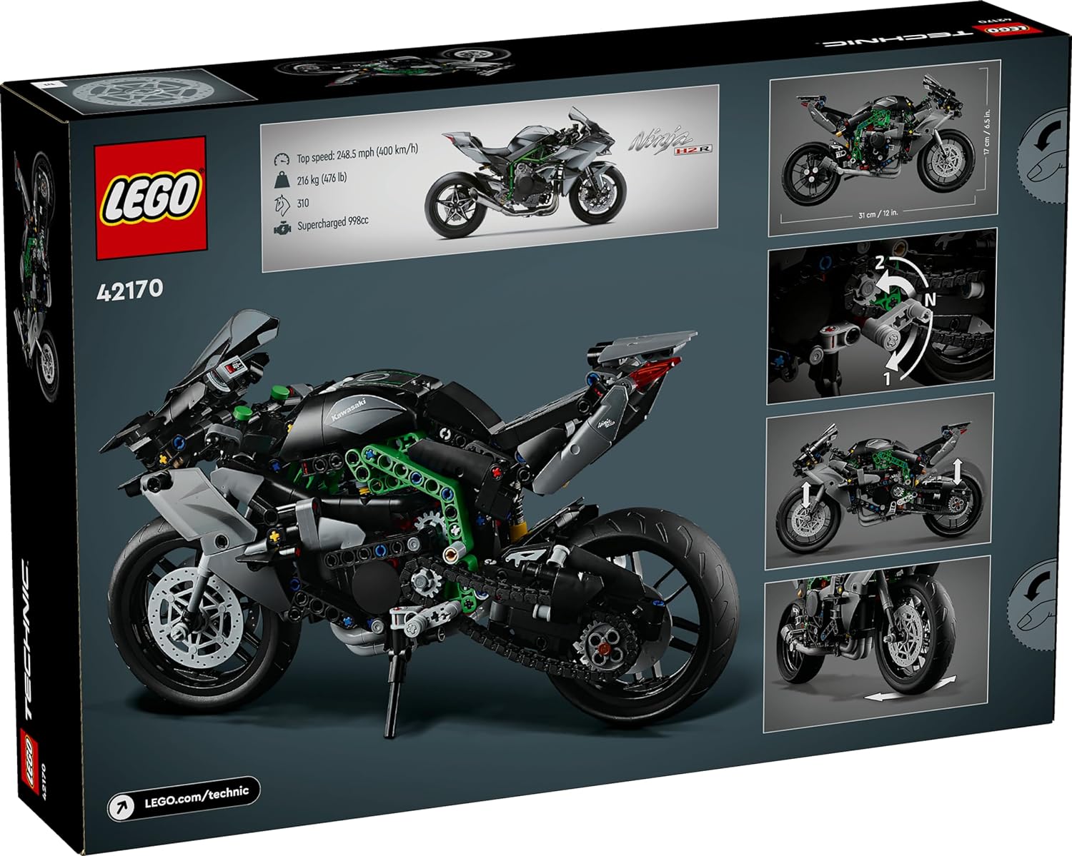 Конструктор LEGO Technic Kawasaki Ninja - фото 2