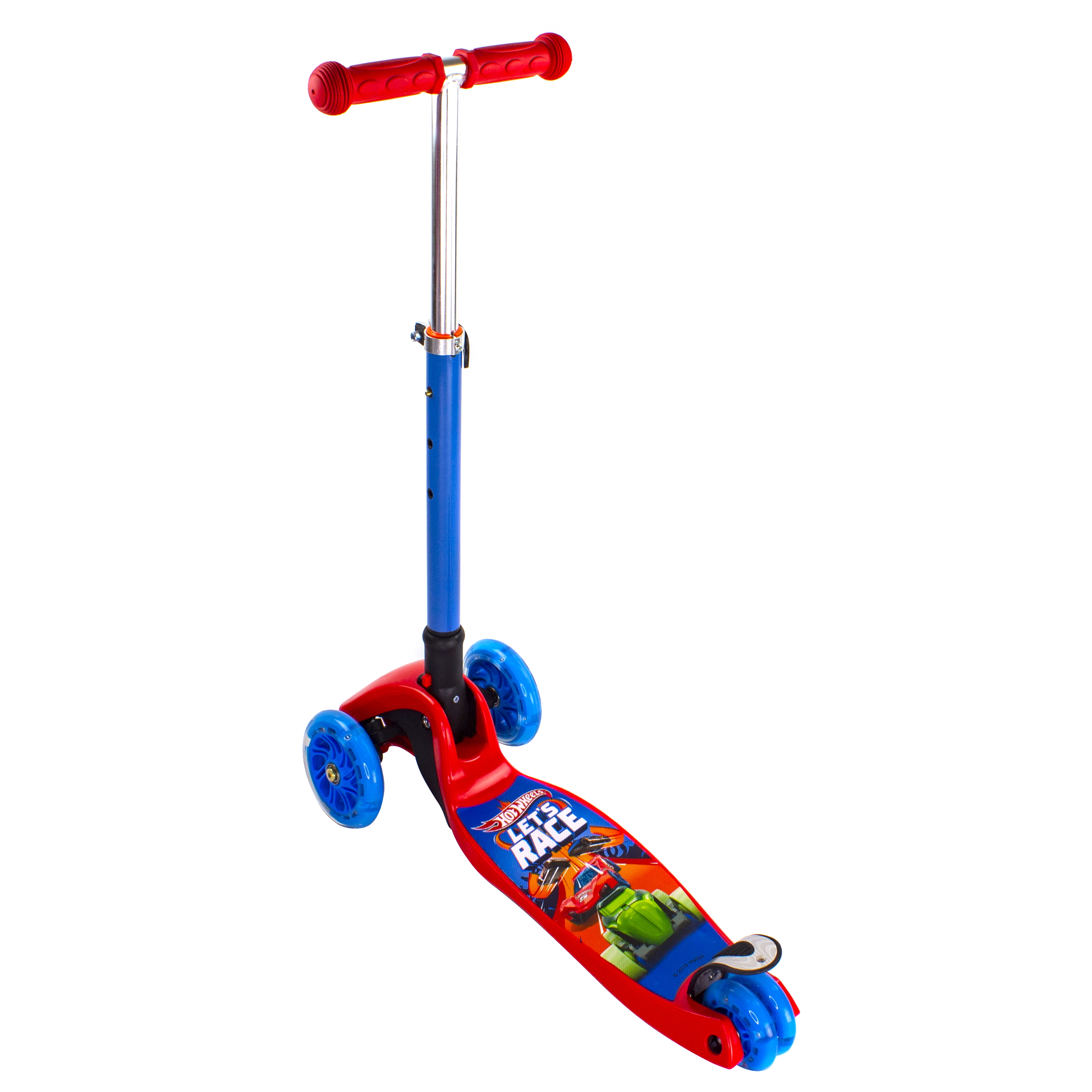 Самокат Hot Wheels трехколесный - фото 9