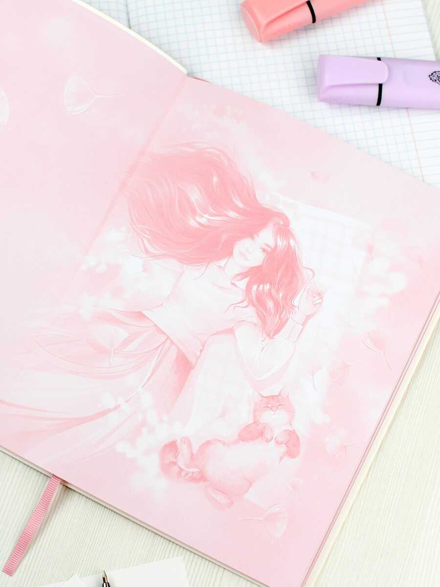 Дневник школьный Феникс + Девочка с котиком - фото 6