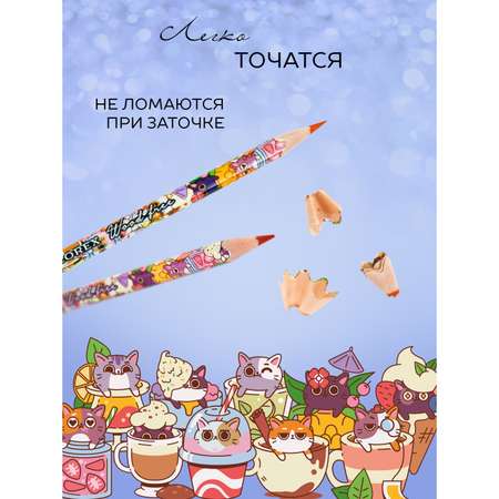 Карандаши цветные Lorex Stationery 12 шт.