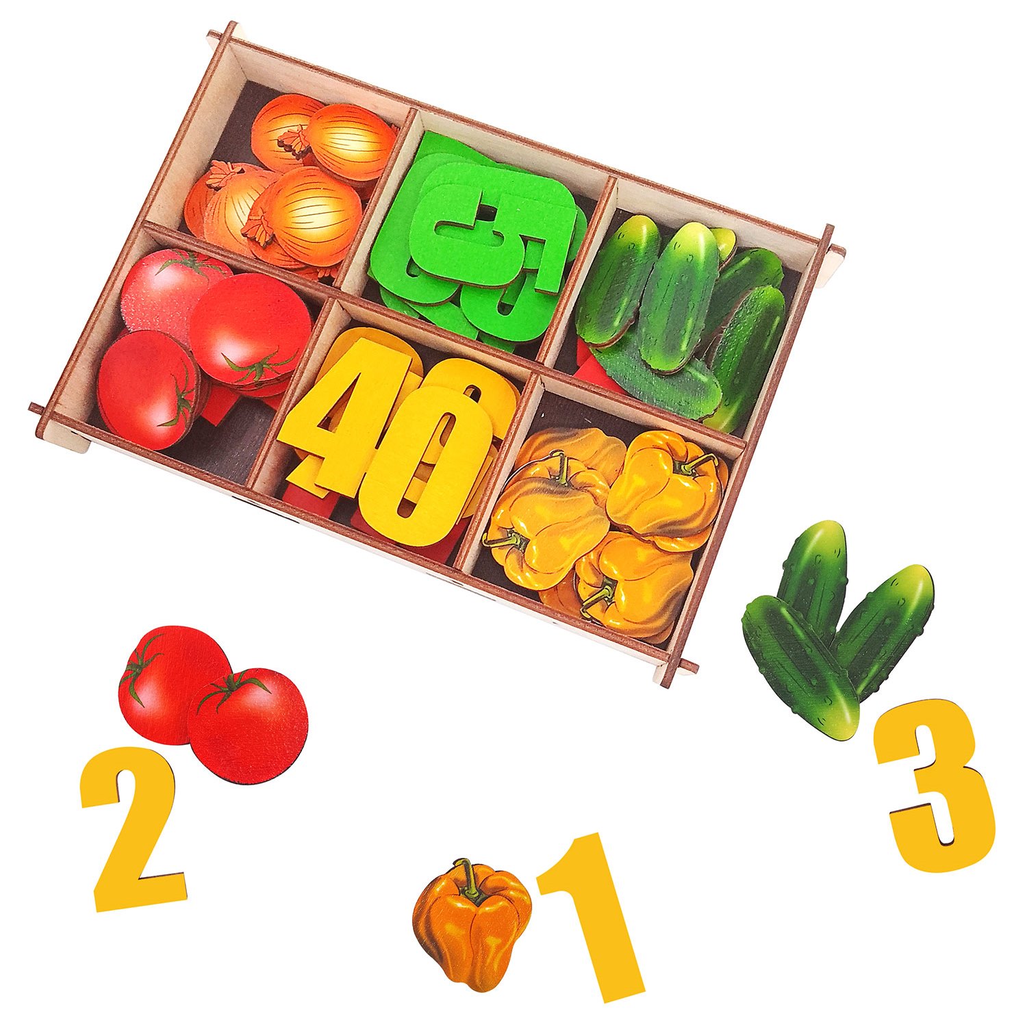 Настольная игра Нескучные игры Овощи - фото 9