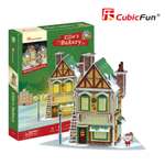 Пазл CubicFun Новогодняя пекарня LED-свет 3D