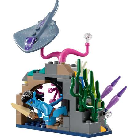 Конструктор LEGO Avatar Подводная лодка Мако блочный