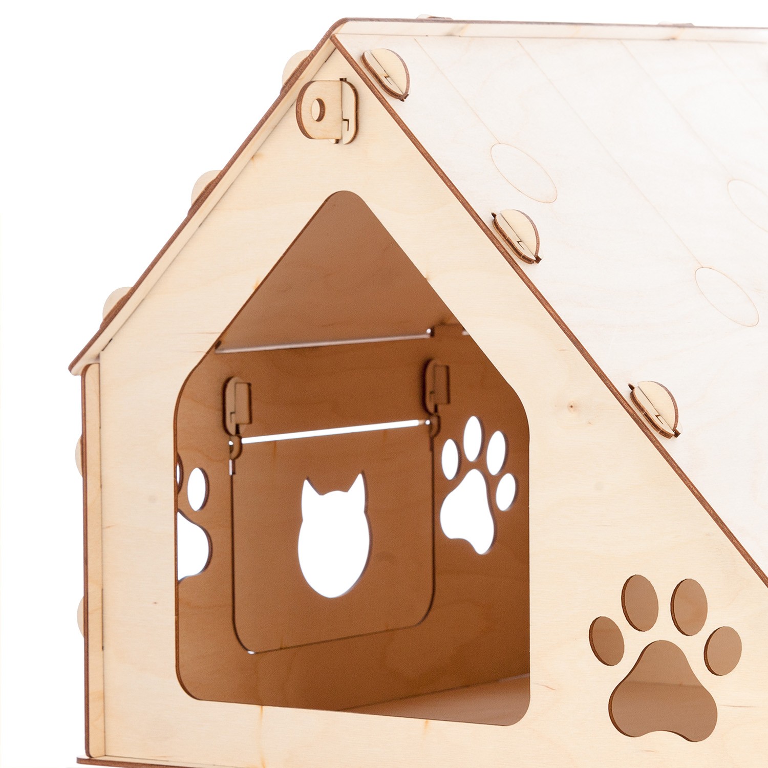 Домик для кошек Polly сборный №1 - фото 4