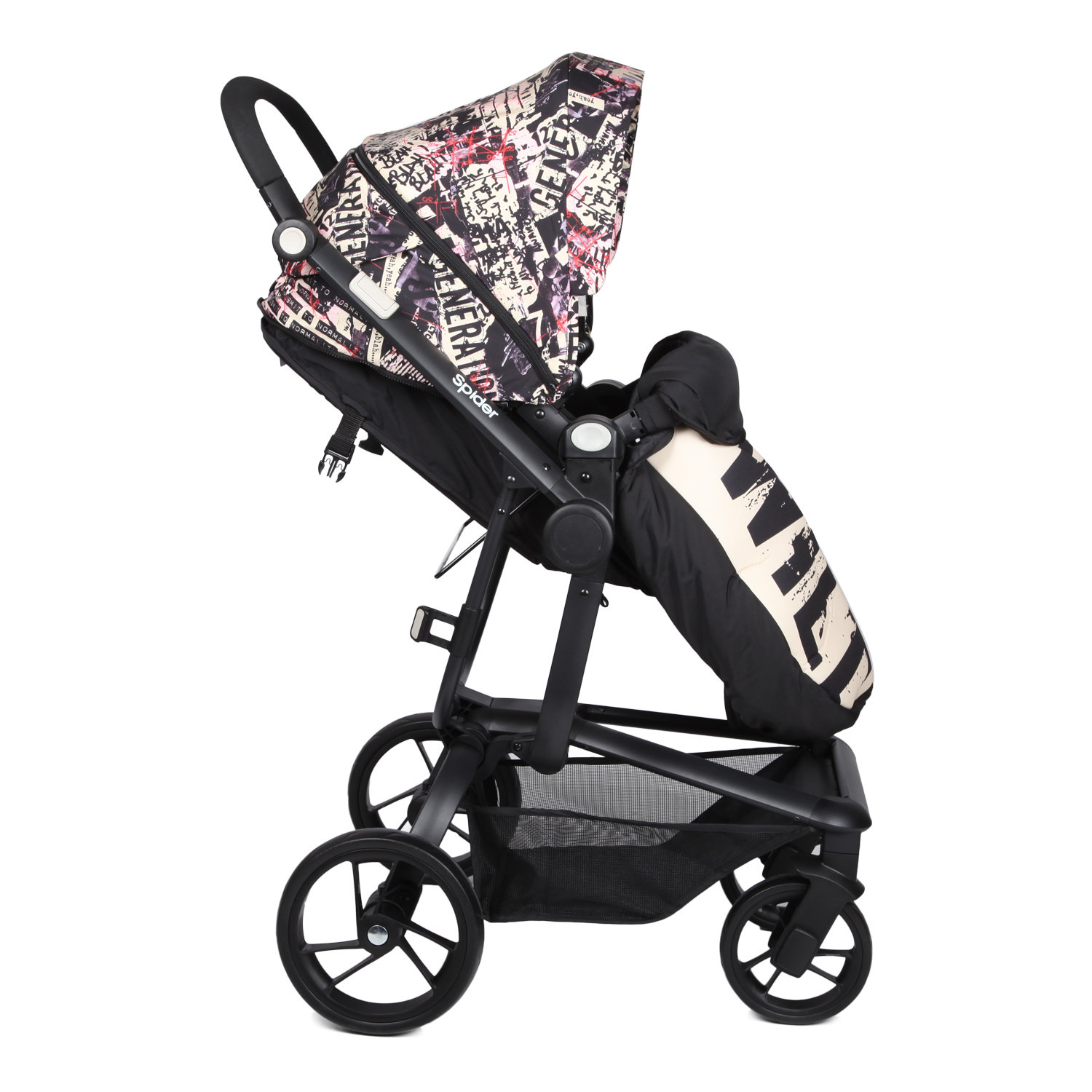 Коляска трансформер Babyton Spider Beige - фото 2