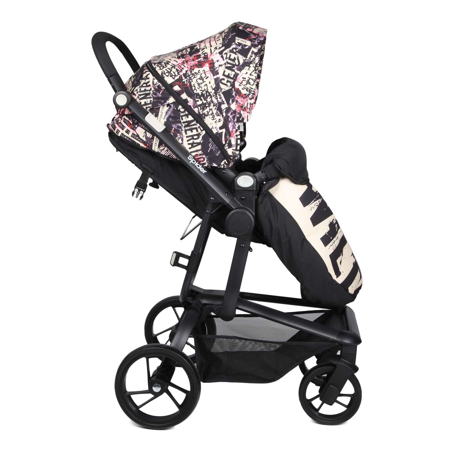 Коляска трансформер Babyton Spider Beige - фото 2