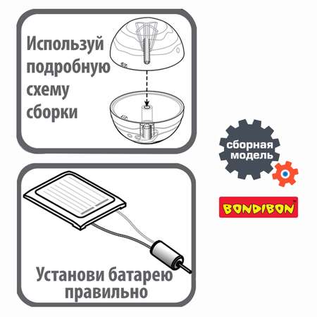 Набор для опытов Bondibon Астрономия: Солнечная система