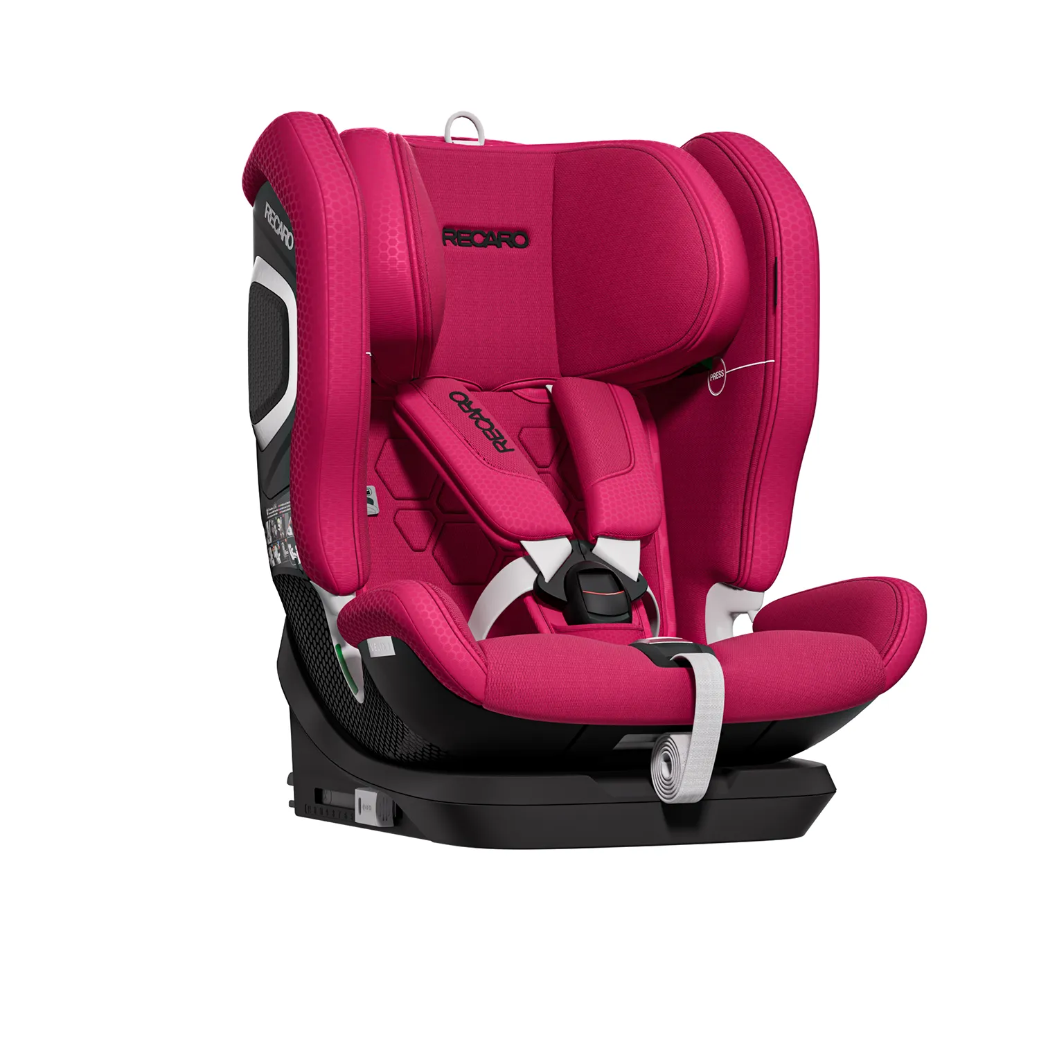 Автокресло Recaro Velix 1 Isofix 1/2/3 (9-36 кг) розовый - фото 9