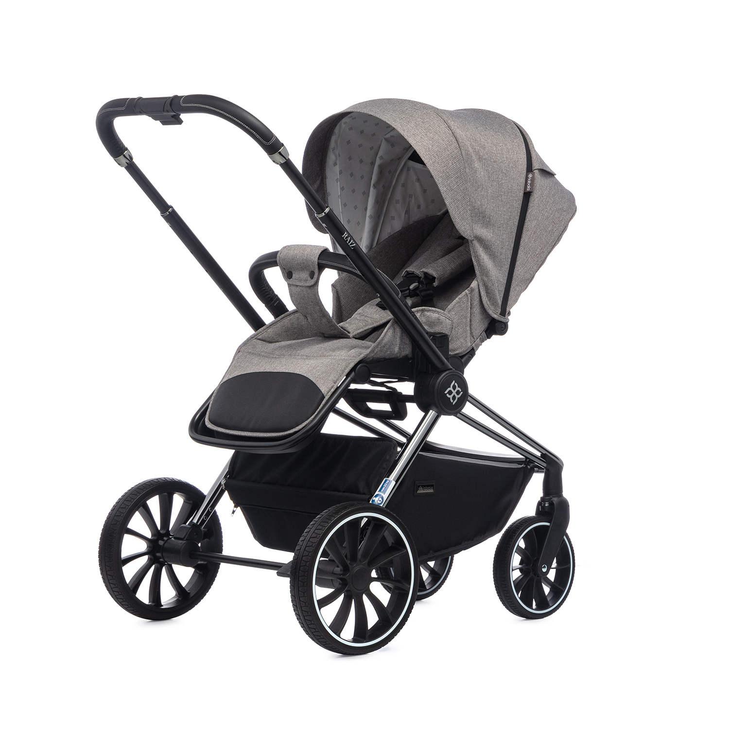 Коляска 2в1 Labala Raiz Light grey - фото 12