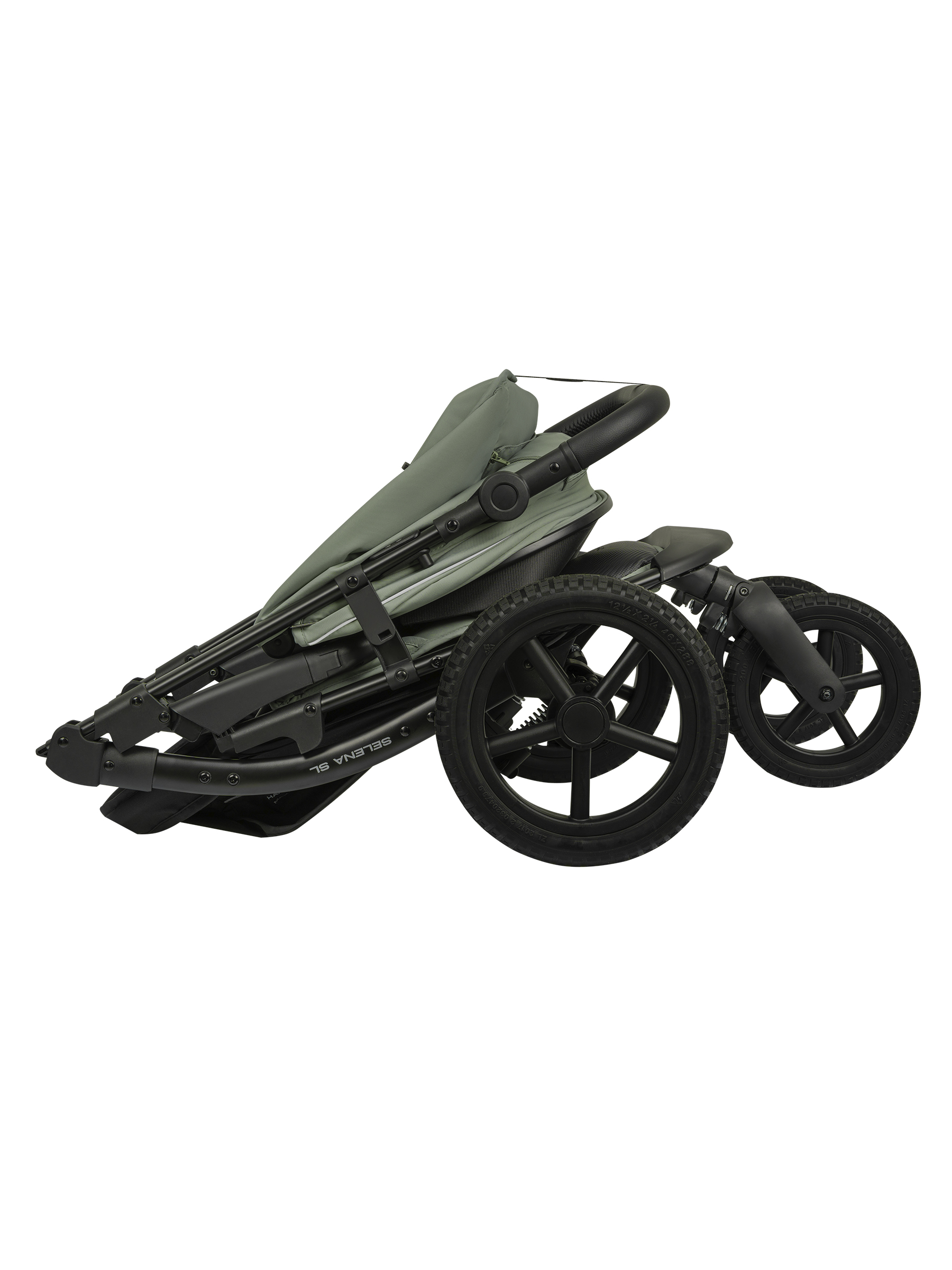 Коляска прогулочная JOVOLA Selena SL, зеленый - фото 26