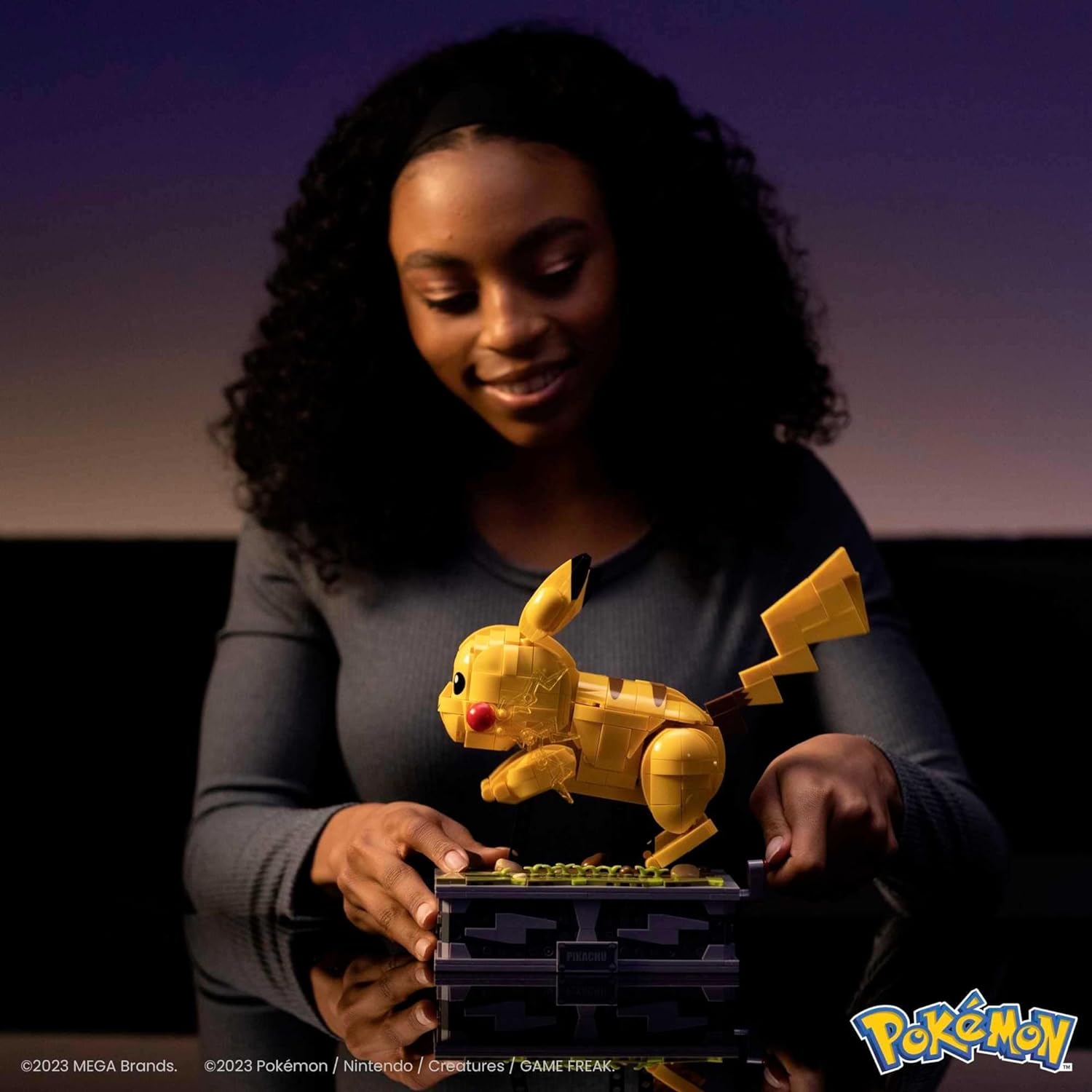Конструктор Mega Construx Pokémon Motion Pikachu сборная игровая модель - фото 7