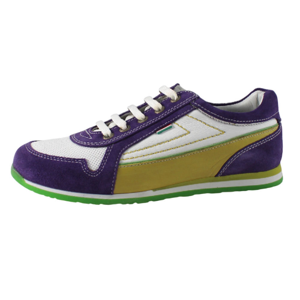 Кроссовки Ascenzi 1015-06-СВ ASCENZI Кроссовки для девочки,бело-фиолетовый - фото 1