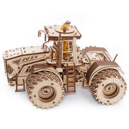 Конструктор Eco Wood Art Трактор Кировец К-7М деревянный