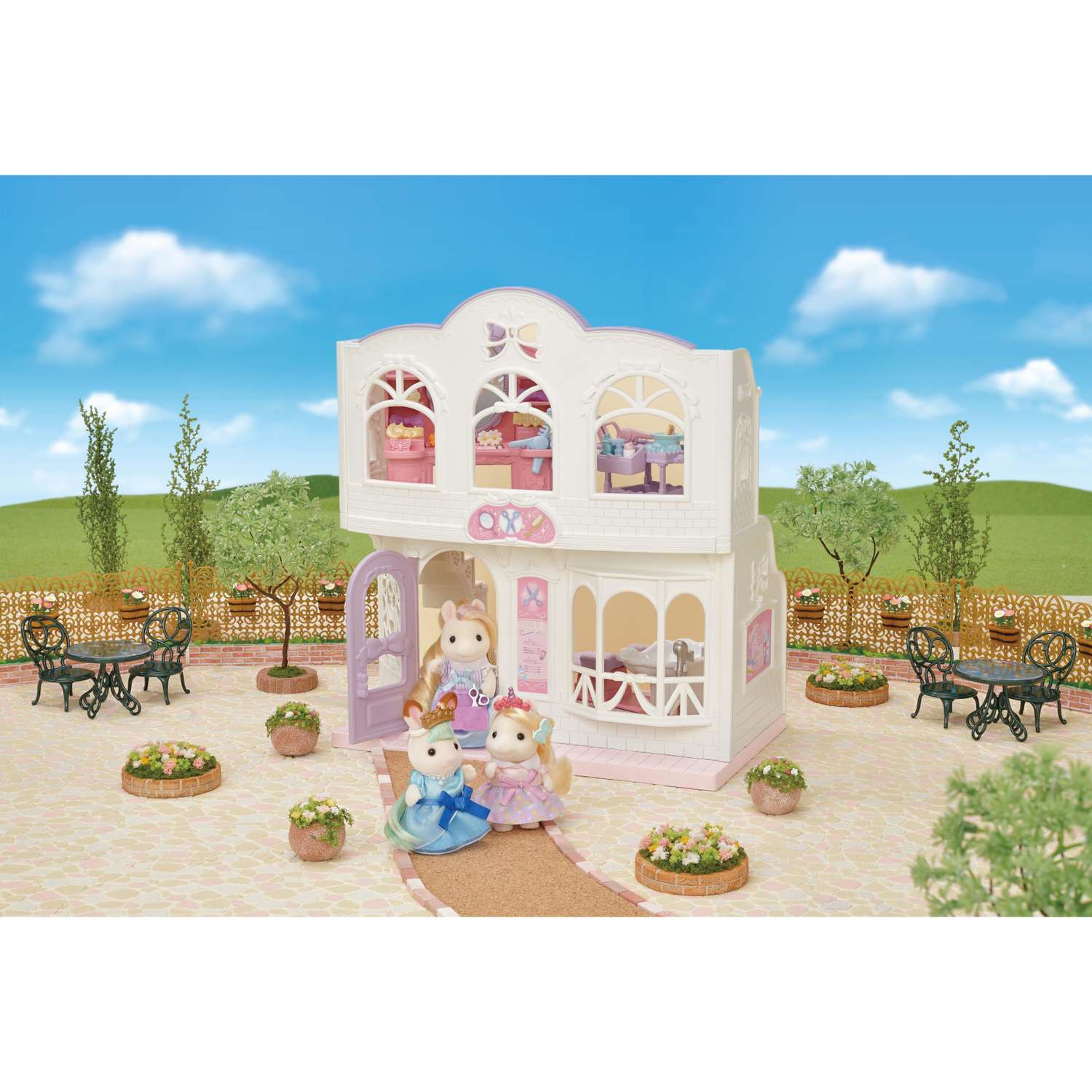 Игровой набор Sylvanian Families Салон красоты Пони - фото 6
