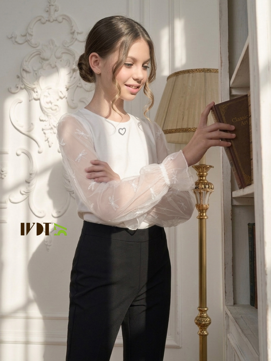 Блузка IVDT37 БШ0017 - фото 9