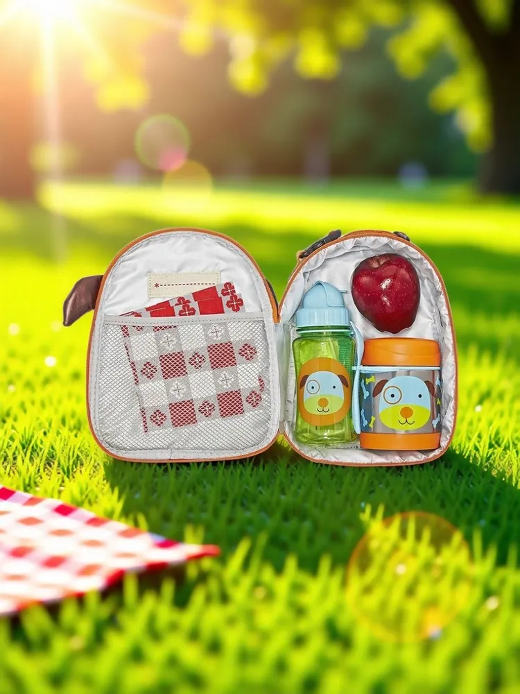 Термос Skip Hop со столовым прибором Собака Дарби - фото 6