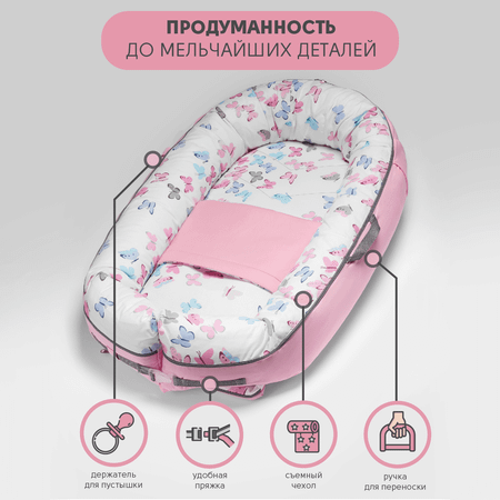 Матрас loombee Бабочки 100х70
