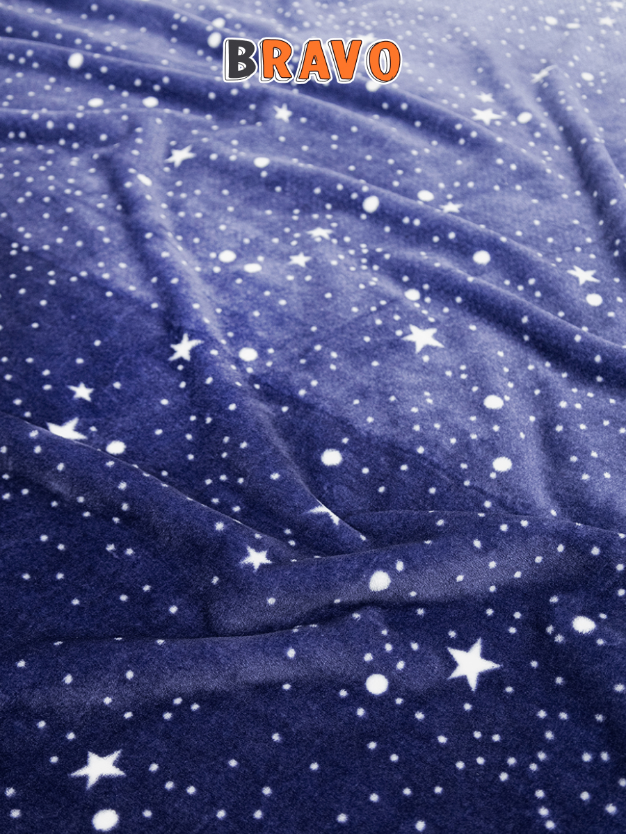 Покрывало BRAVO Звездочка 150 x 200 см велсофт - фото 7