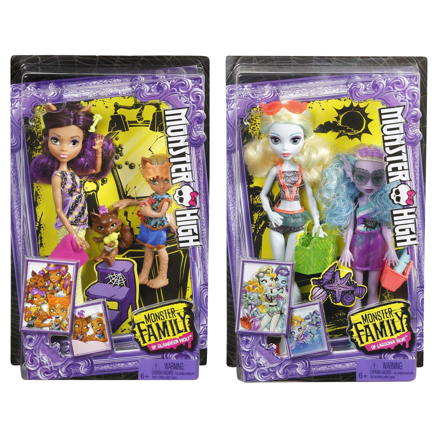 Набор кукол Monster High Семья Монстриков в ассортименте FCV80 FCV80 - фото 2