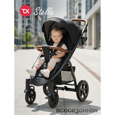 Коляска прогулочная Tomix Stella черный