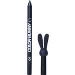 Карандаш для глаз Love Generation Color Bunny гелевый, стойкий, насыщенный, тон 01 черный, 1,3 г