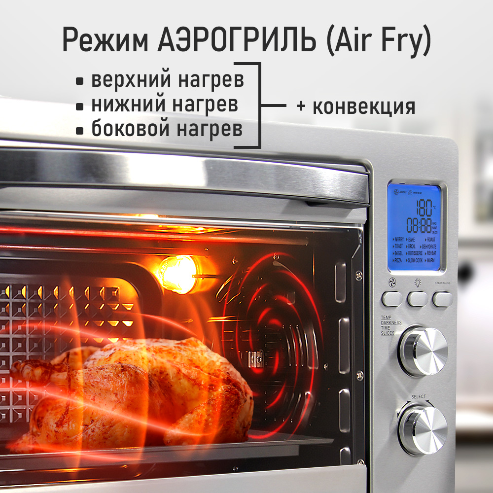 Духовой шкаф CHEF PRO CF-EO2100A - фото 4