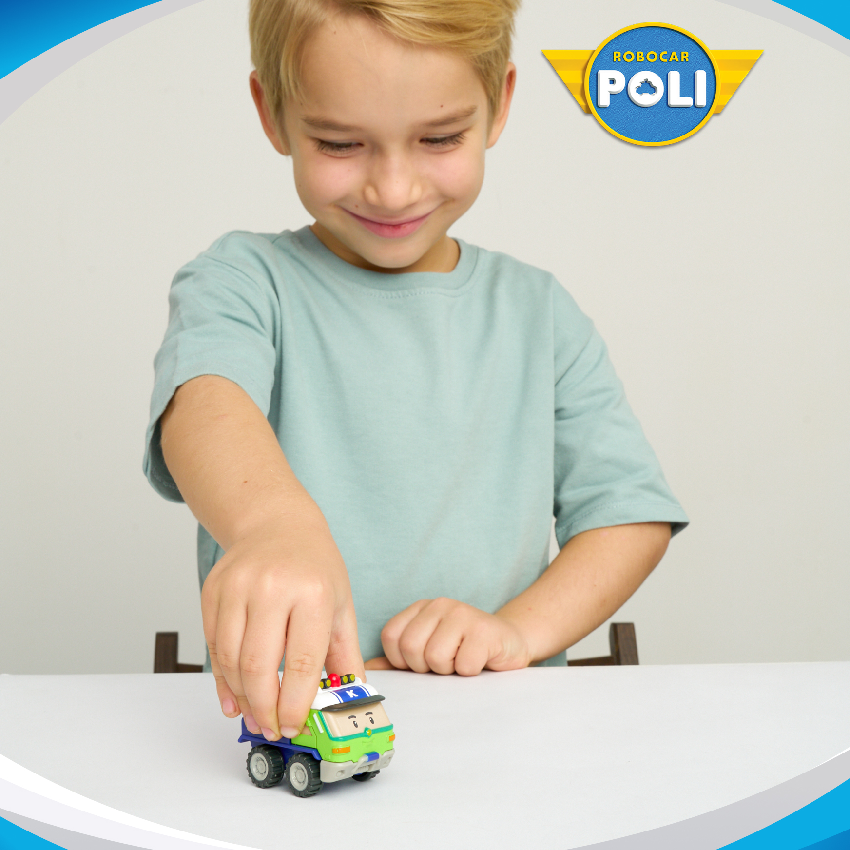 Грузовик РОБОКАР ПОЛИ Машинка металлическая Китон MRT-0614 - фото 7