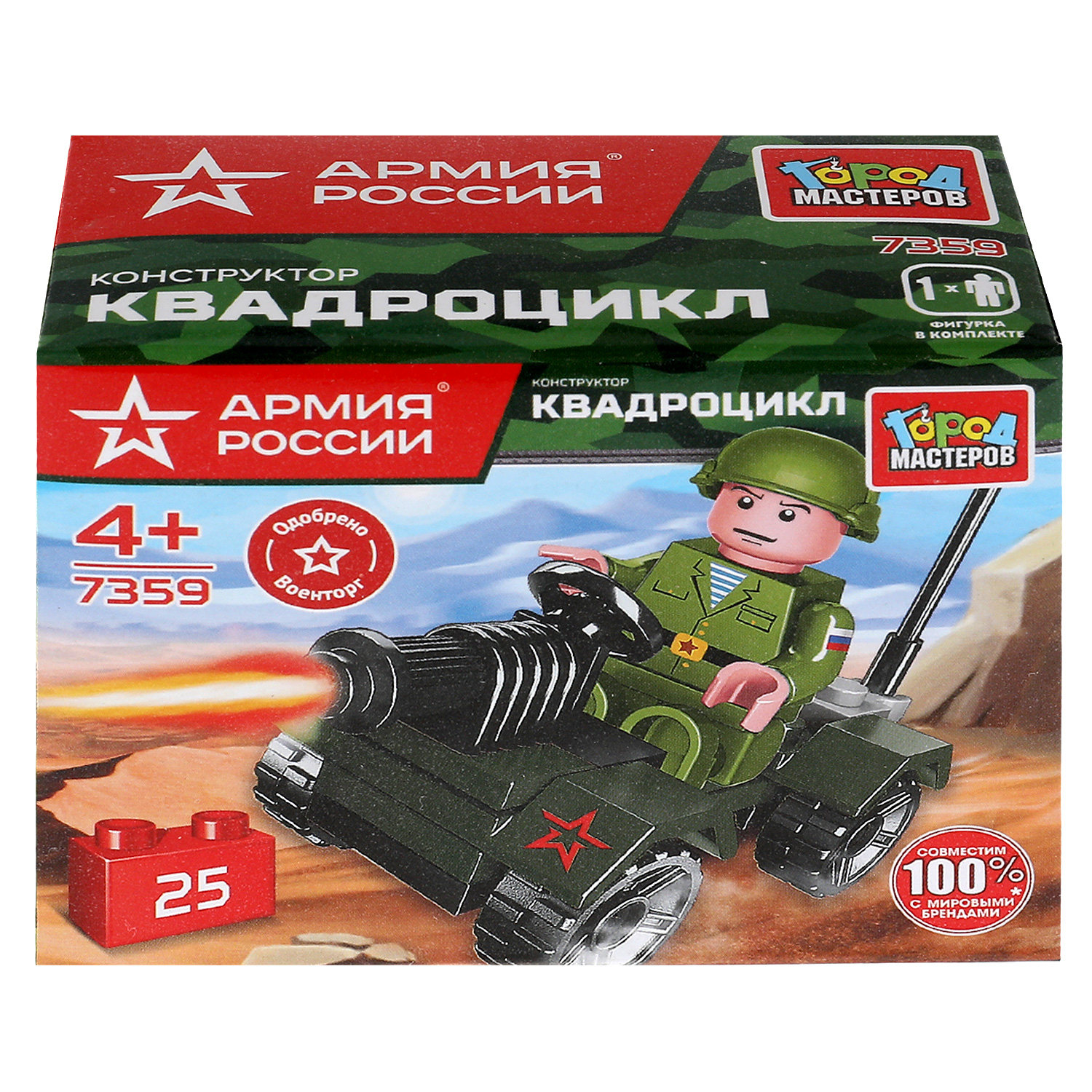 Конструктор Город мастеров Армия России - фото 2