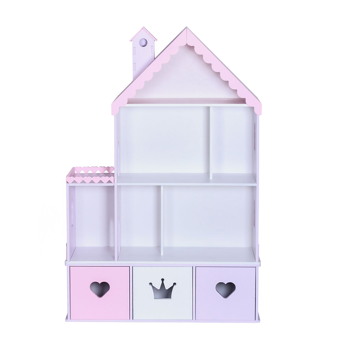 Домик для кукол Pema kids 004091 Стефания лилово-розовый - фото 3