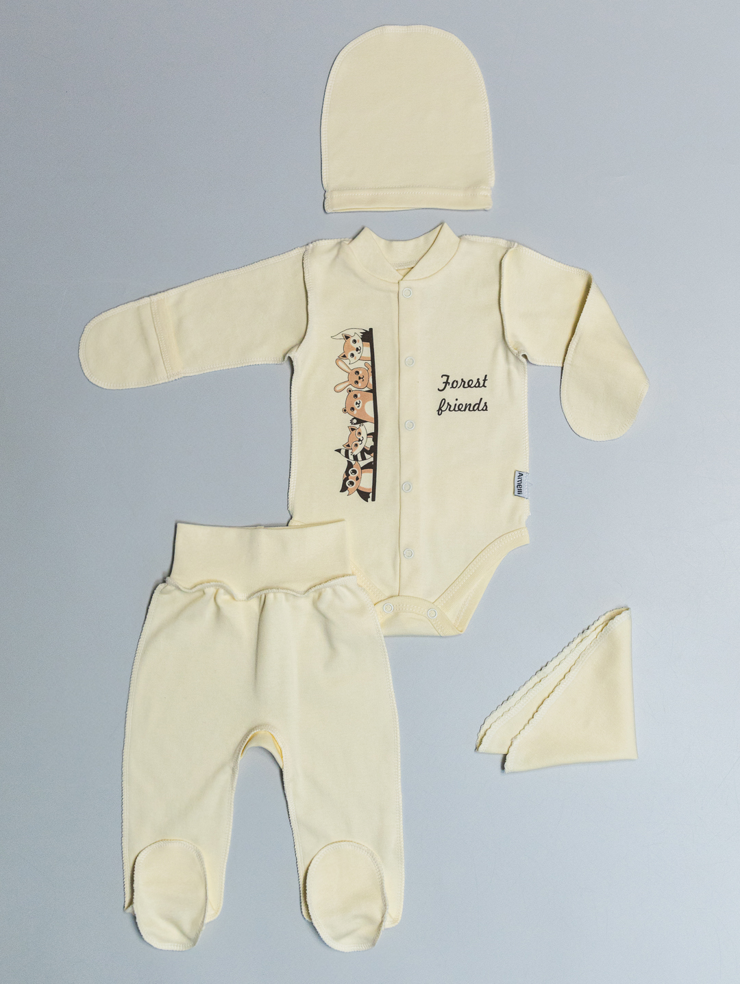 Комплект Amelli КЛ.330.140.0.369.005жел - фото 1