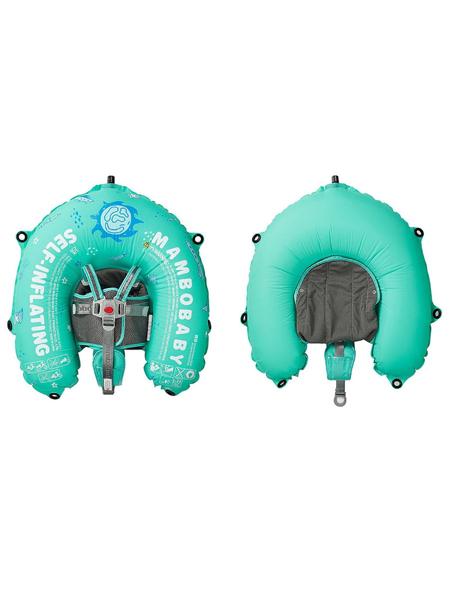 Круг для плавания детский Mambobaby с трусами и навесом 3-24 месяца - фото 21