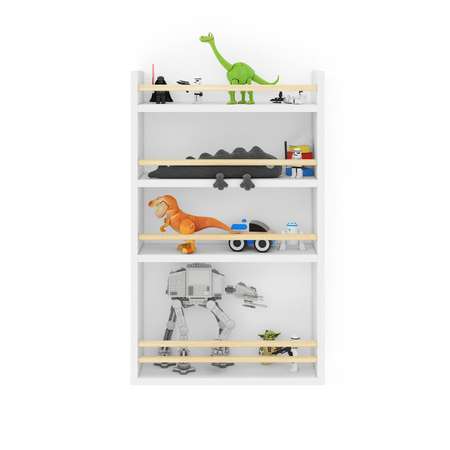 Полка настенная aton baby furniture M-130 белая аляска
