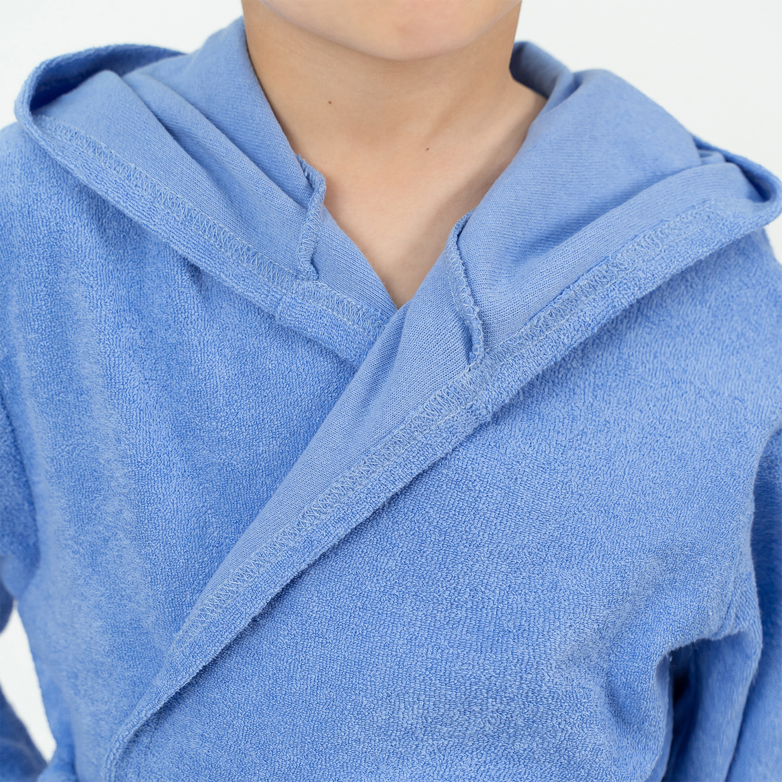 Халат Утенок 900 голубой - фото 6