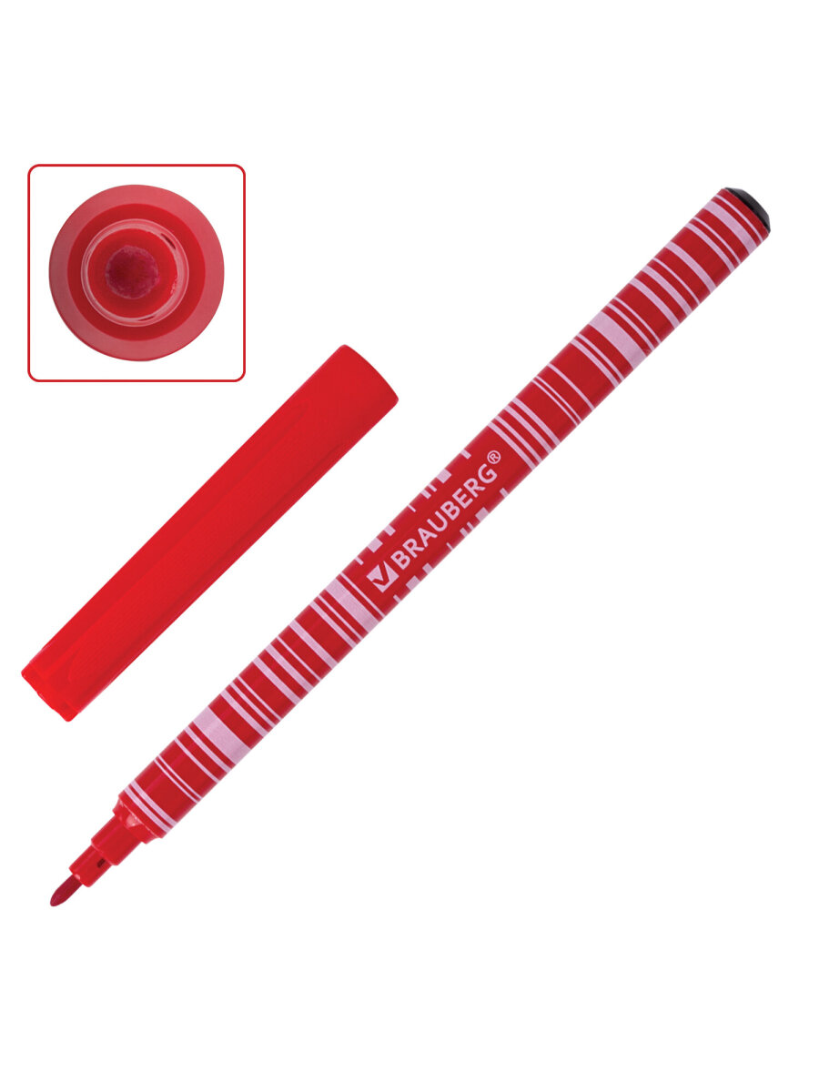 Фломастеры Brauberg 24 шт. - фото 10