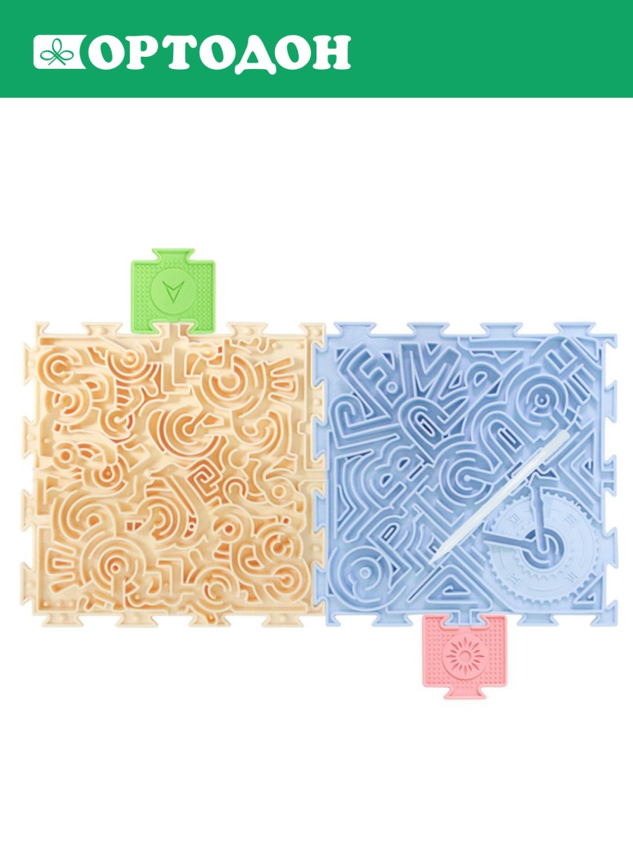 Коврик-пазл Ортодон Лабиринт 25 x 50 см - фото 1
