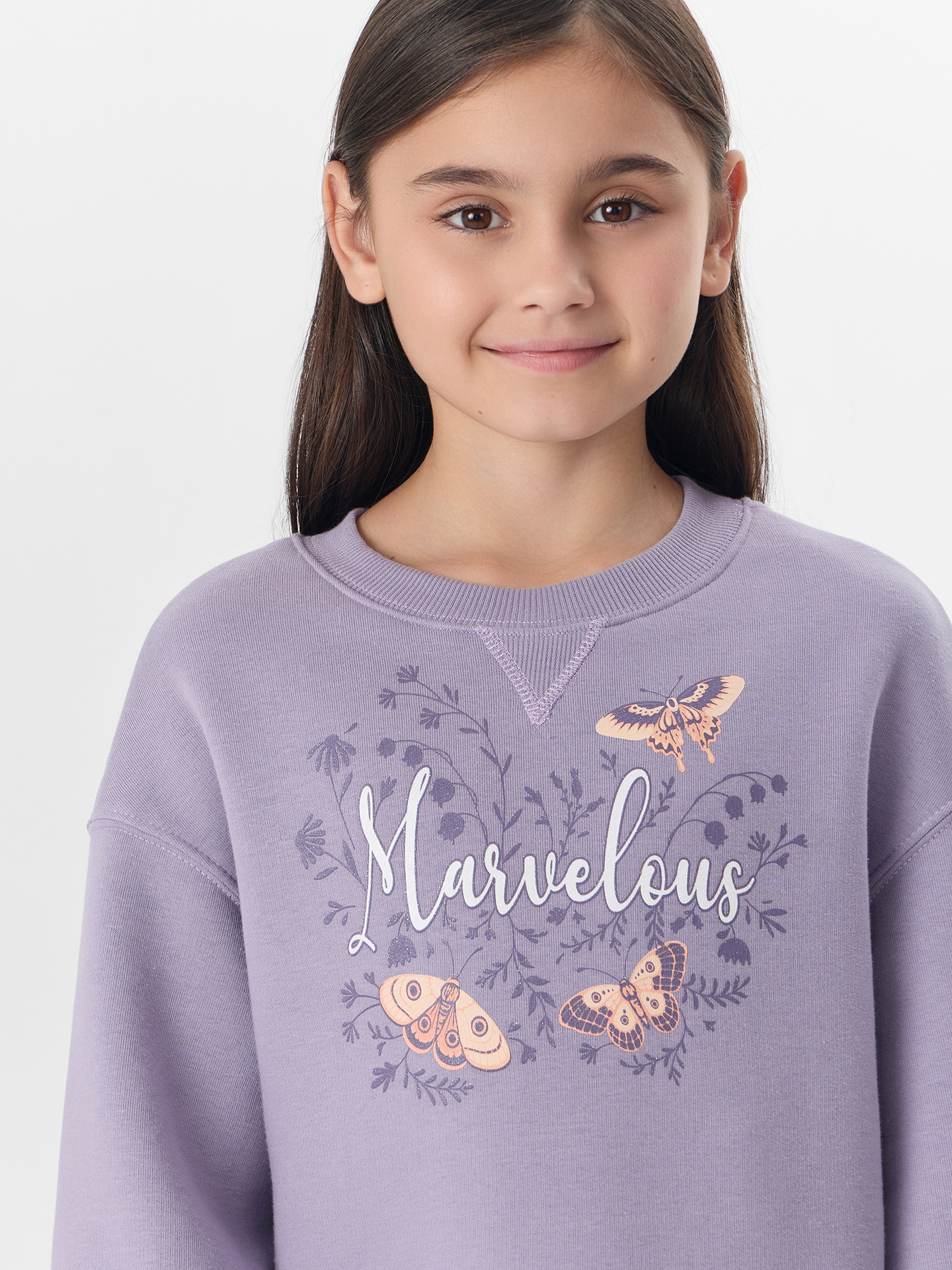 Платье Mark Formelle (Марк Формэль) 157826/лиловый +печать1 - фото 5