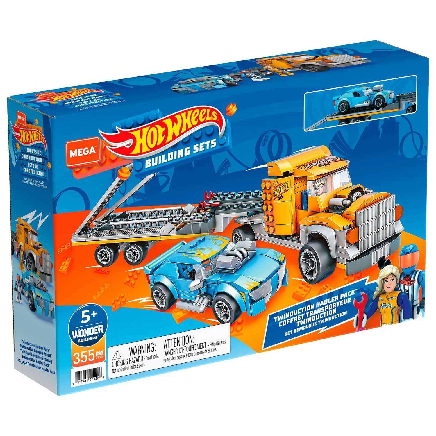 Конструктор Mega Construx Hot Wheels Автовоз 355 дет. - фото 4