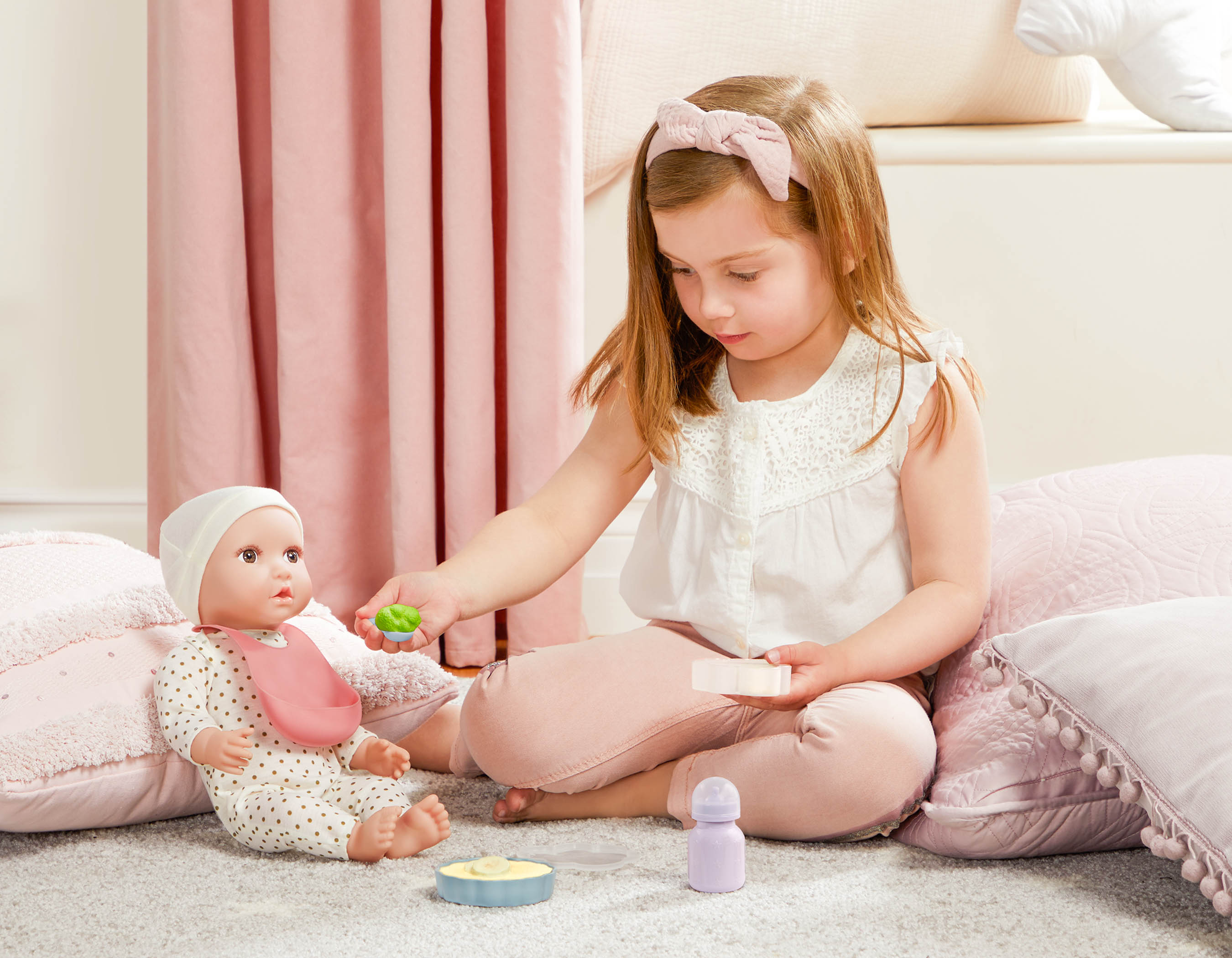 Аксессуар для кукол Lulla Baby бутылочка, посуда LBY7624 - фото 7
