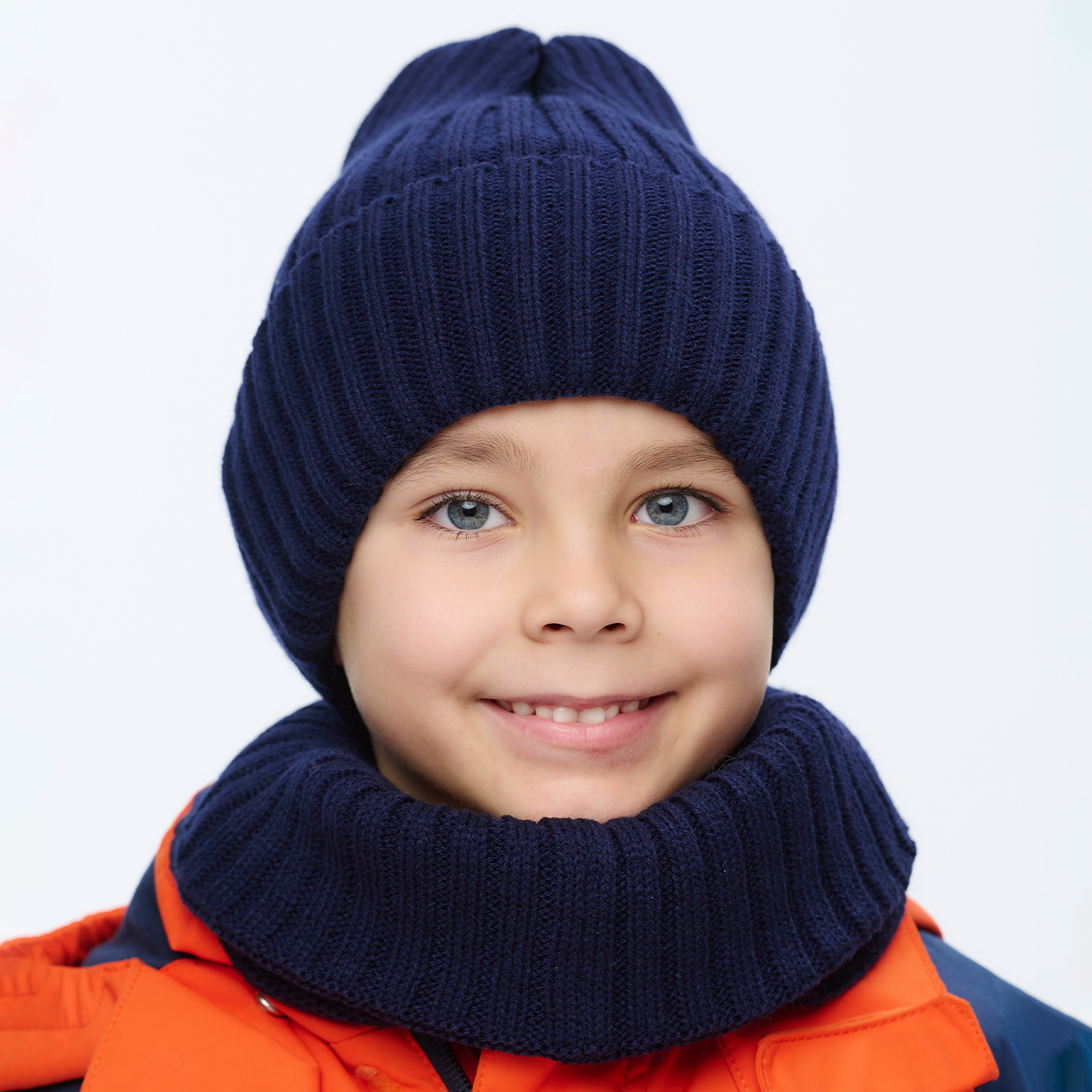 Шапка и снуд KUBRIO KU-H-45-pumpW-Dblue - фото 4