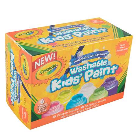 Краски акварель Crayola 6 цв.