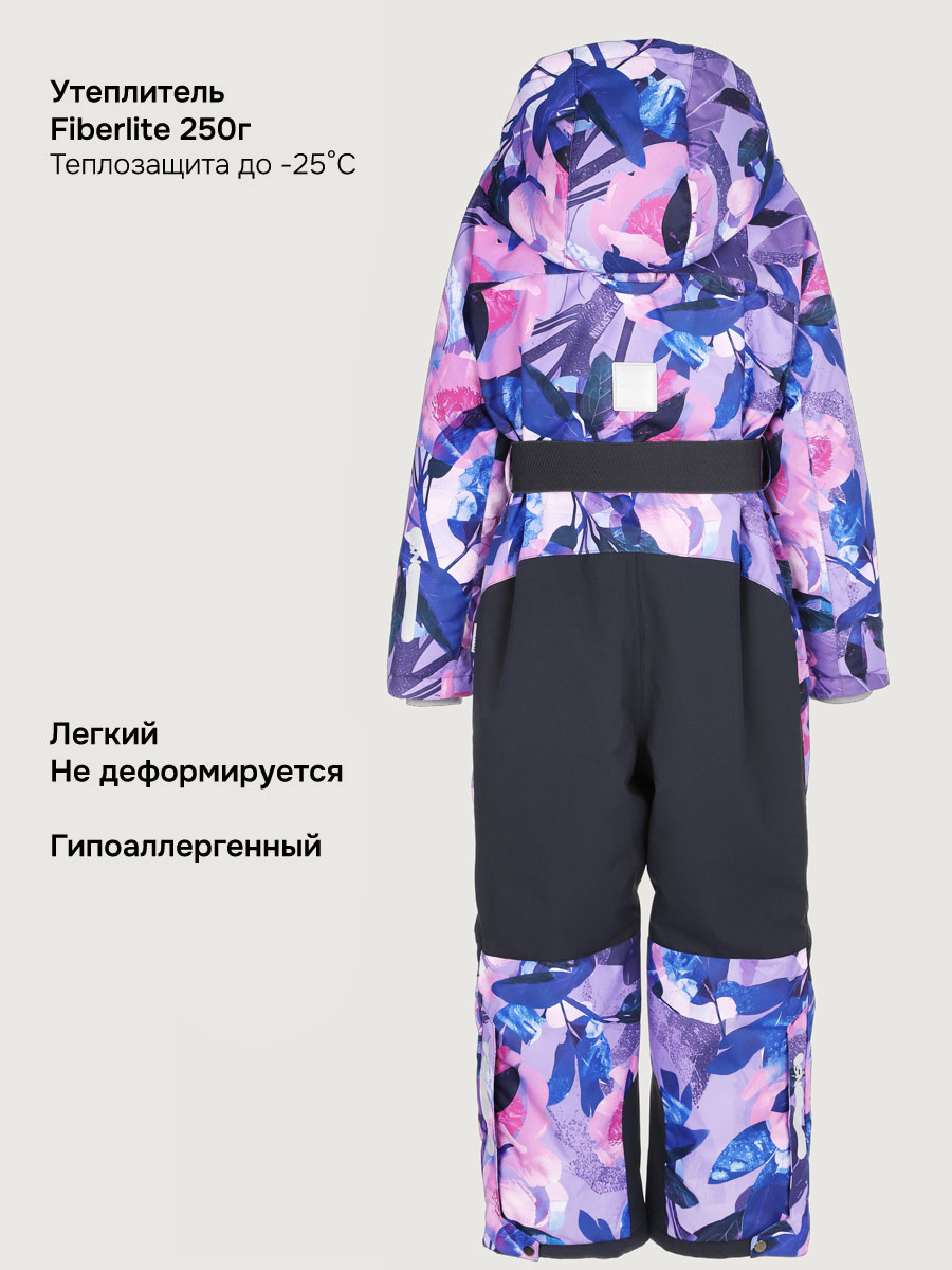 Комбинезон NIKASTYLE 8з1625 фиолет/графит - фото 7