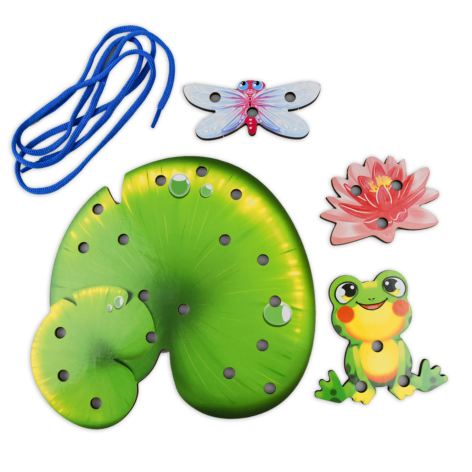 Игрушка PREZENT шнуровка Кувшинка - фото 2
