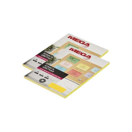 Цветная бумага ProMega 50 лист.