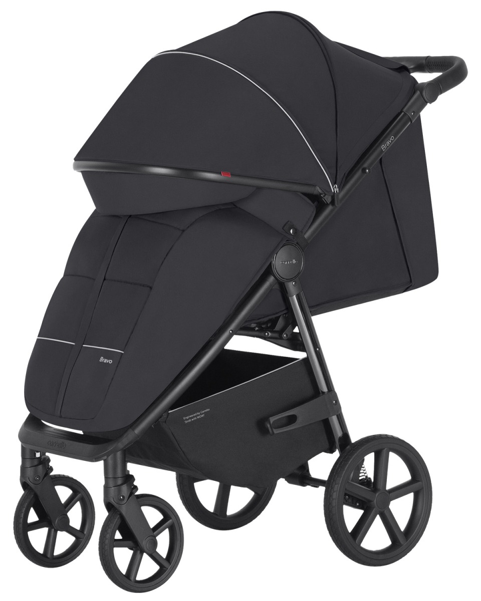Коляска прогулочная Carrello Bravo Plus CRL-5515 черный - фото 2