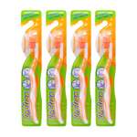 Зубная щетка классическая Dr. Clean 4 шт.