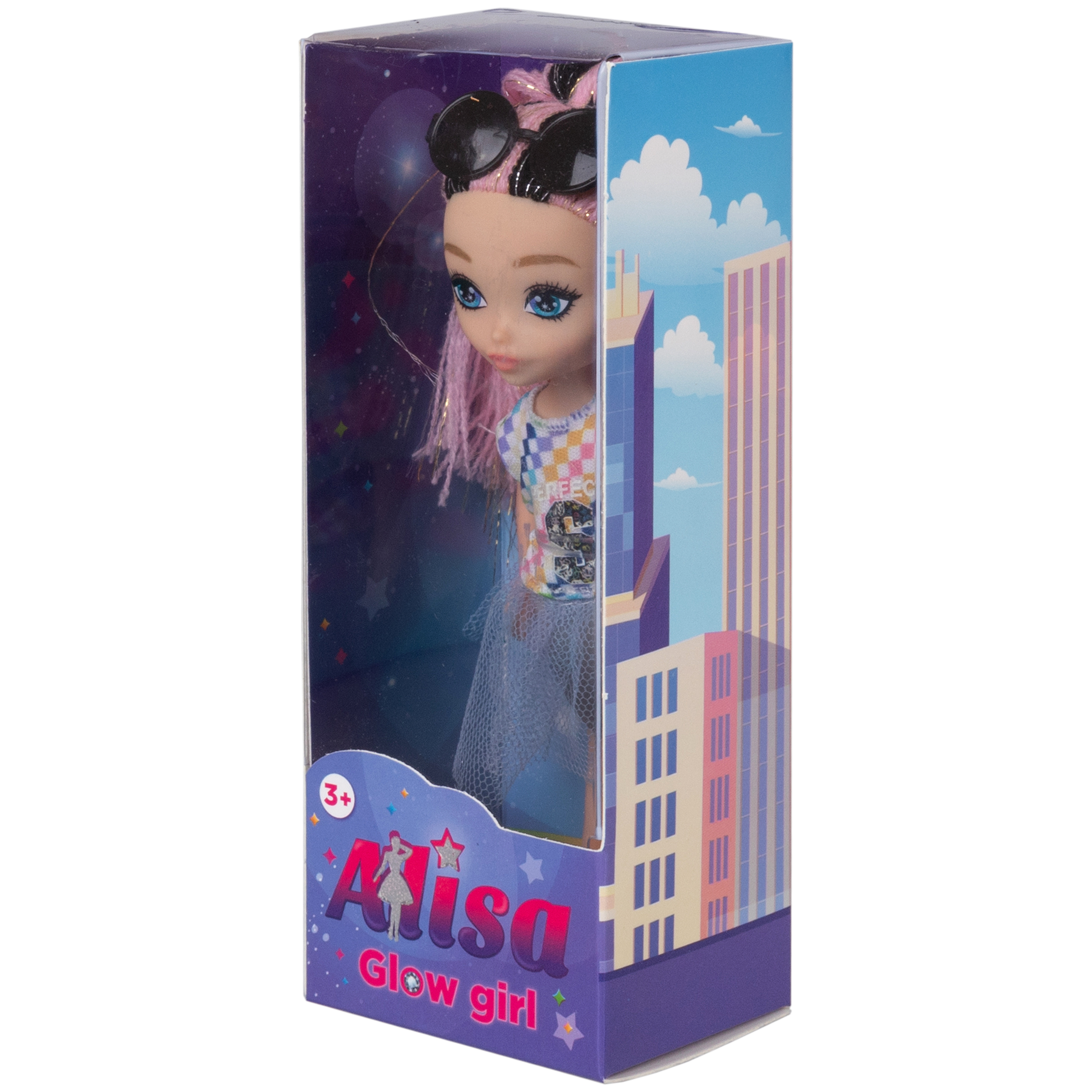 Кукла мини 1TOY Alisa glow girl Т25196-4 - фото 3