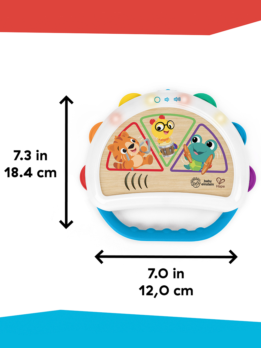 Игрушка музыкальная Hape бубен - фото 4