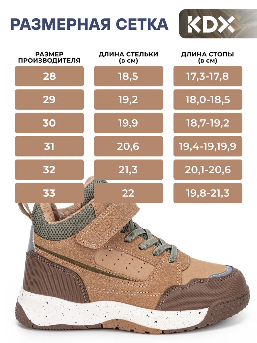 Ботинки KDX MUSS-24 beige - фото 4